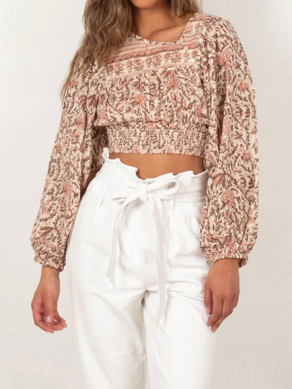 Cleobella Lydia Blouse In Zinnia